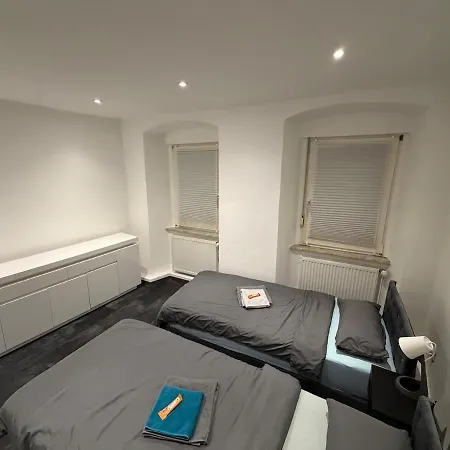 Zentrales 3-schlafzimmer-apartment In Wuerzburg-hdf Апартаменты Вюрцбург